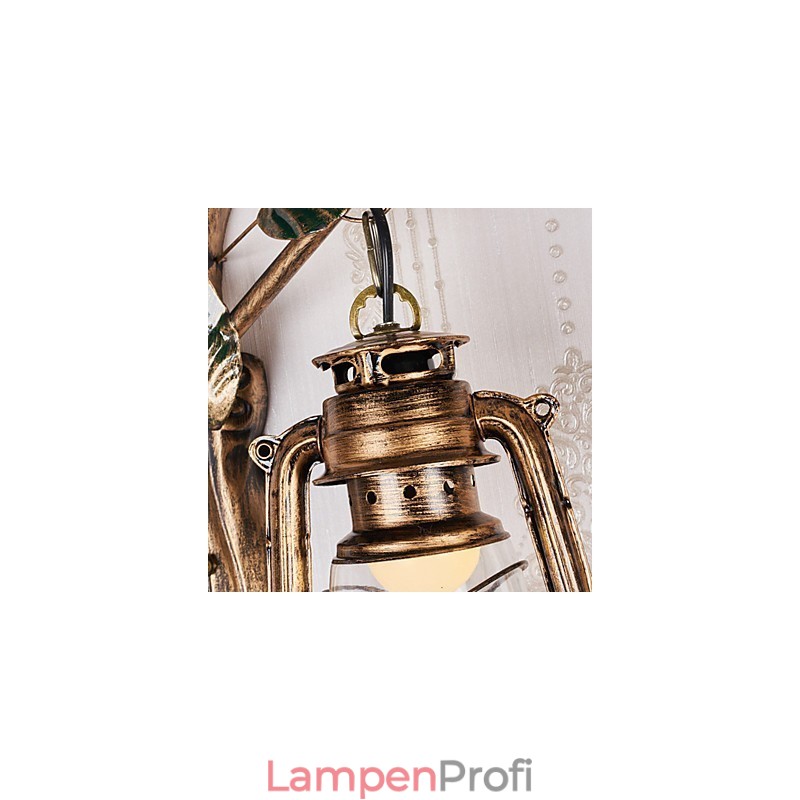 Rustikale Lodge-Malerei-Funktion für Mini-Stil Uplight Wandleuchten Wandleuchte