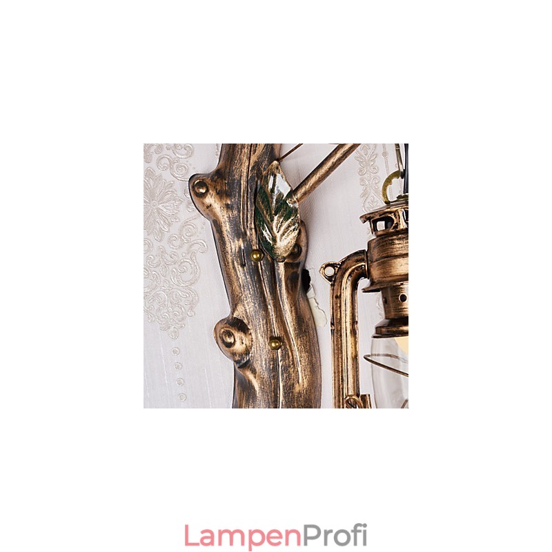 Rustikale Lodge-Malerei-Funktion für Mini-Stil Uplight Wandleuchten Wandleuchte