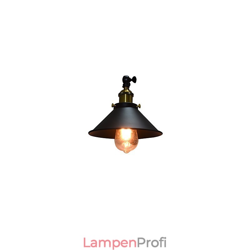 Buzz Wand Eisen Wandlampe Dumme schwarze Lichtschwertlampe an der Wand