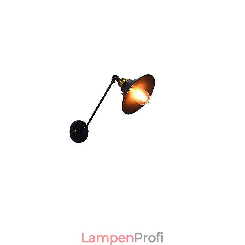 Buzz Wand Eisen Wandlampe Dumme schwarze Lichtschwertlampe an der Wand