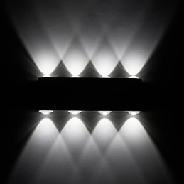 Moderne Licht Aluminium Unterputz Wandleuchte Integrierte