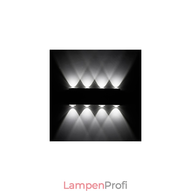 Moderne Licht Aluminium Unterputz Wandleuchte Integrierte