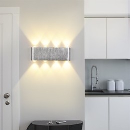 Moderne Licht Aluminium Unterputz Wandleuchte Integrierte