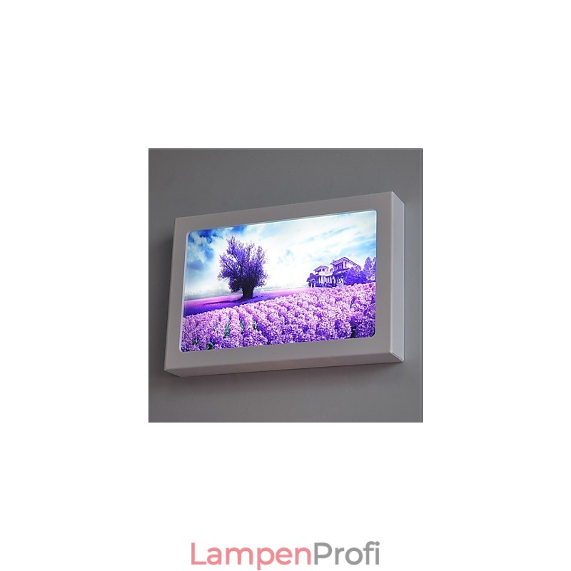 Integrierte moderne zeitgenössische moderne zeitgenössische Malerei-Funktion für Ambient Light Wandleuchten