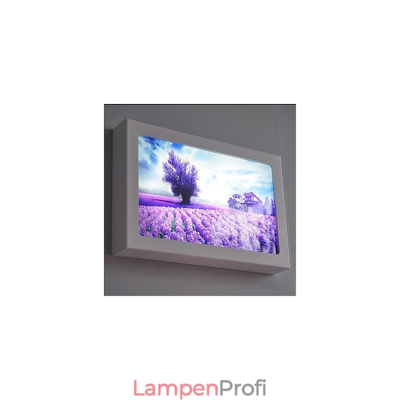 Integrierte moderne zeitgenössische moderne zeitgenössische Malerei-Funktion für Ambient Light Wandleuchten