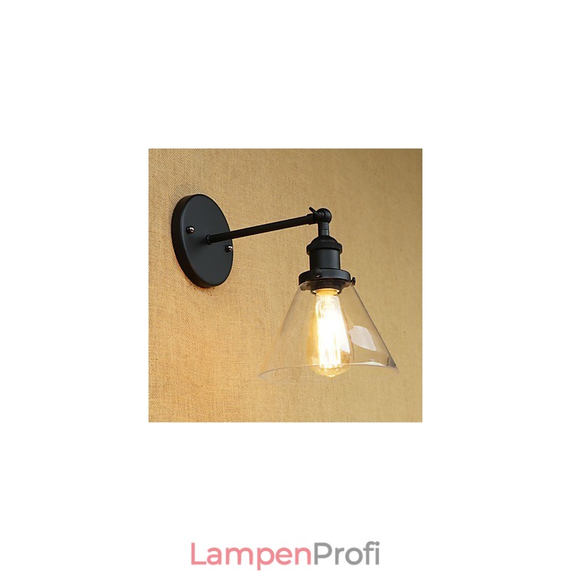 Galvanisierte Funktion im Country-Retro-Stil für Wandleuchten mit Augenschutz und Umgebungslicht im Mini-Stil