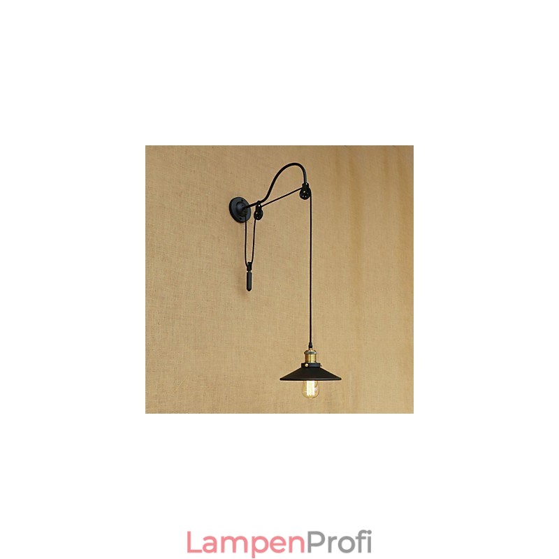 Country Retro Painting Funktion für verstellbare Lift-Umgebungslicht-Wandleuchten Wandleuchte
