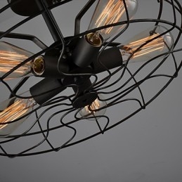 Die amerikanische Country Industrial Designer Lampe personalisierte Lampe europäischen Retro Fan Deckenleuchten