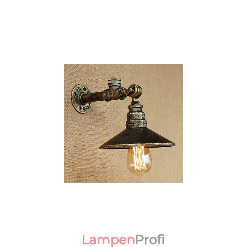 Rustikale Lodge Land Retro Malerei Funktion für Mini Stil Umgebungs Licht Wandleuchten Wand