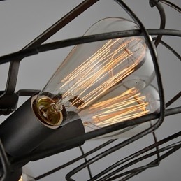 Die amerikanische Country Industrial Designer Lampe personalisierte Lampe europäischen Retro Fan Deckenleuchten