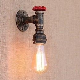 Country Retro Painting Feature für Mini Style Ambient Light Wandleuchten Wandleuchte