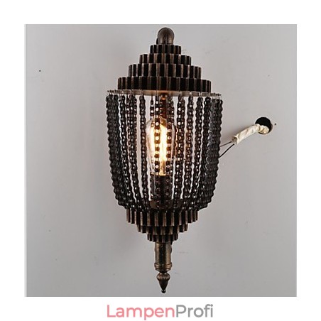 Vintage Eisen Industrielle Wind Shop Gear Lampe
