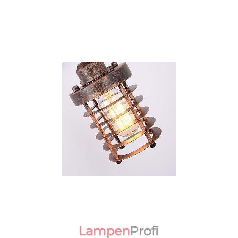 Industrielle Retro Eisen Wandleuchte Kreative Persönlichkeit Lift Pully Wandleuchte