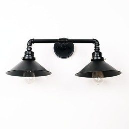 Rustikale Lodge, modernes zeitgenössisches Landhaus-Retro-Malerei-Feature für Mini-Stil-Downlight-Wandleuchten