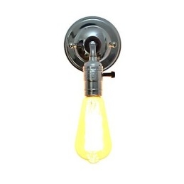 Wandleuchte Wandleuchten Wand Eisen Wandlampe dumm schwarz Lichtschwert Lampe an der Wand