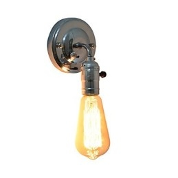 Wandleuchte Wandleuchten Wand Eisen Wandlampe dumm schwarz Lichtschwert Lampe an der Wand