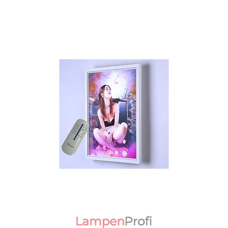 Integrierte moderne zeitgenössische moderne zeitgenössische Malerei-Funktion für Ambient Light Wandleuchten