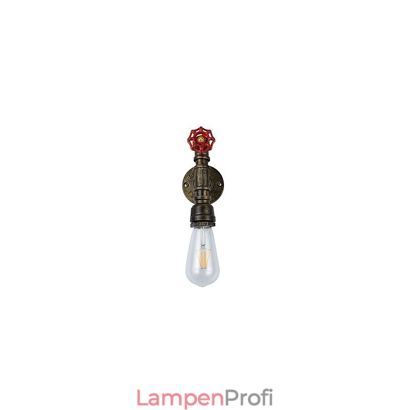 Wandleuchte Wandleuchten Wand Eisen Wandlampe dumme schwarze Lichtschwertlampe an der Wand