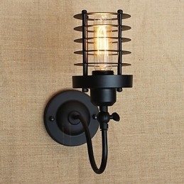 Vintage Country Painting Feature für Mini Style Ambient Light Wandleuchten Wandleuchte