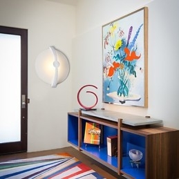 Schmiedeeiserne Wandleuchte Lodge Einfaches Landhaus Modernes zeitgenössisches Gemälde-Feature für Umgebungslicht im Mini-Stil