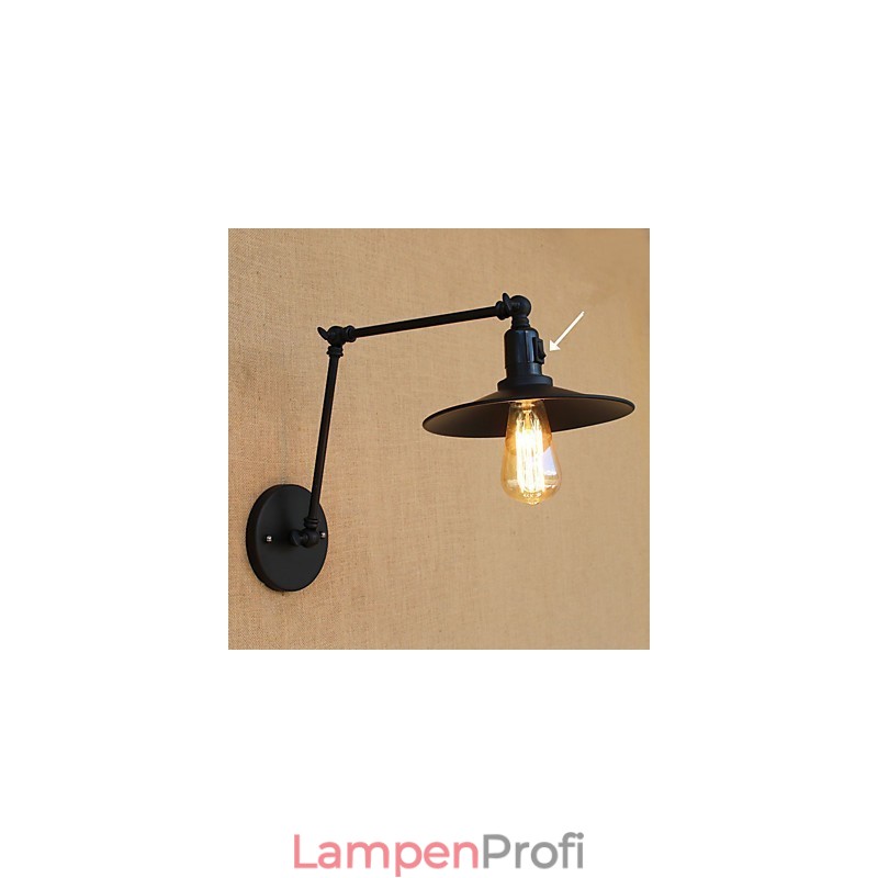 Vintage-Landhaus-Malerei-Funktion für Schwenkarm-Schwingarmleuchten im Mini-Stil