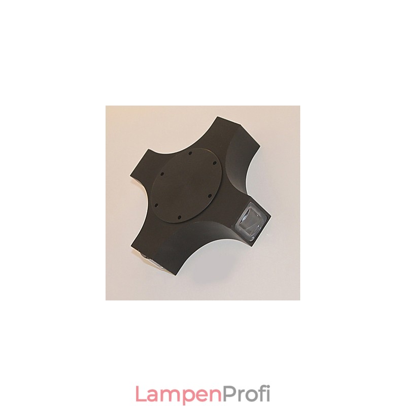 Integrierte einfache Neuheit Country-Funktion für Augenschutz Umgebungslicht Wandleuchten Cross Star Outdoor wasserdichte Hof-Wandlampe