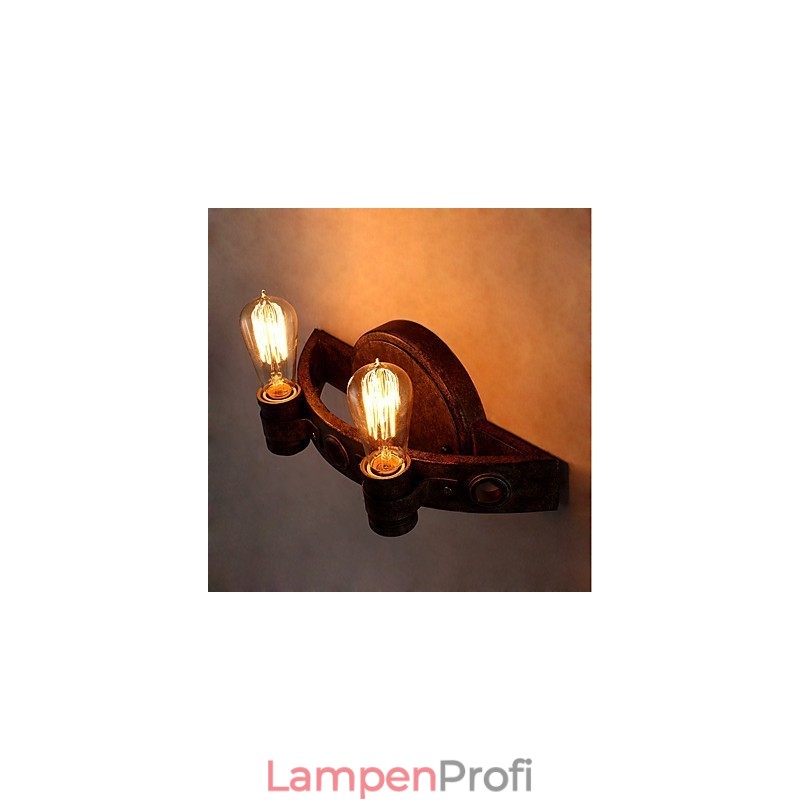 Loft-Stil Vintage Industrielle kreative Persönlichkeit Metall Wandleuchte für die Kaffeestube Bar Foyer schmücken Wandbeleuchtung