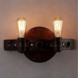 Loft-Stil Vintage Industrielle kreative Persönlichkeit Metall Wandleuchte für die Kaffeestube Bar Foyer schmücken Wandbeleuchtung