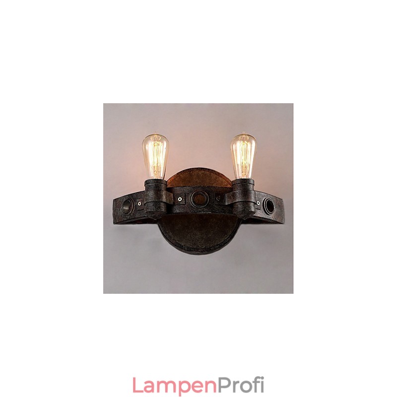 Loft-Stil Vintage Industrielle kreative Persönlichkeit Metall Wandleuchte für die Kaffeestube Bar Foyer schmücken Wandbeleuchtung