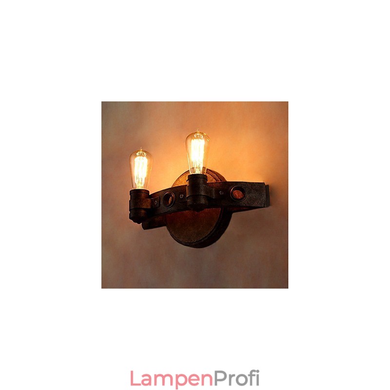 Loft-Stil Vintage Industrielle kreative Persönlichkeit Metall Wandleuchte für die Kaffeestube Bar Foyer schmücken Wandbeleuchtung