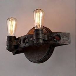 Loft-Stil Vintage Industrielle kreative Persönlichkeit Metall Wandleuchte für die Kaffeestube Bar Foyer schmücken Wandbeleuchtung