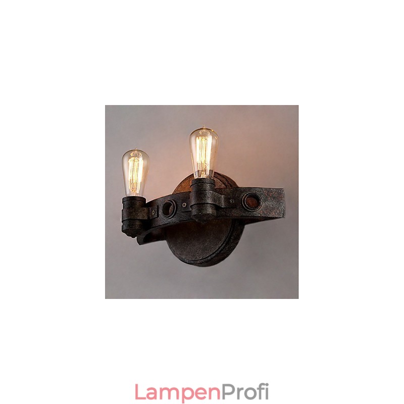 Loft-Stil Vintage Industrielle kreative Persönlichkeit Metall Wandleuchte für die Kaffeestube Bar Foyer schmücken Wandbeleuchtung