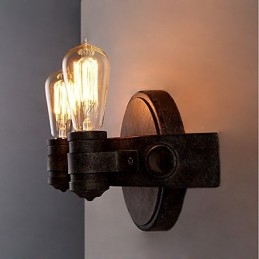Loft-Stil Vintage Industrielle kreative Persönlichkeit Metall Wandleuchte für die Kaffeestube Bar Foyer schmücken Wandbeleuchtung