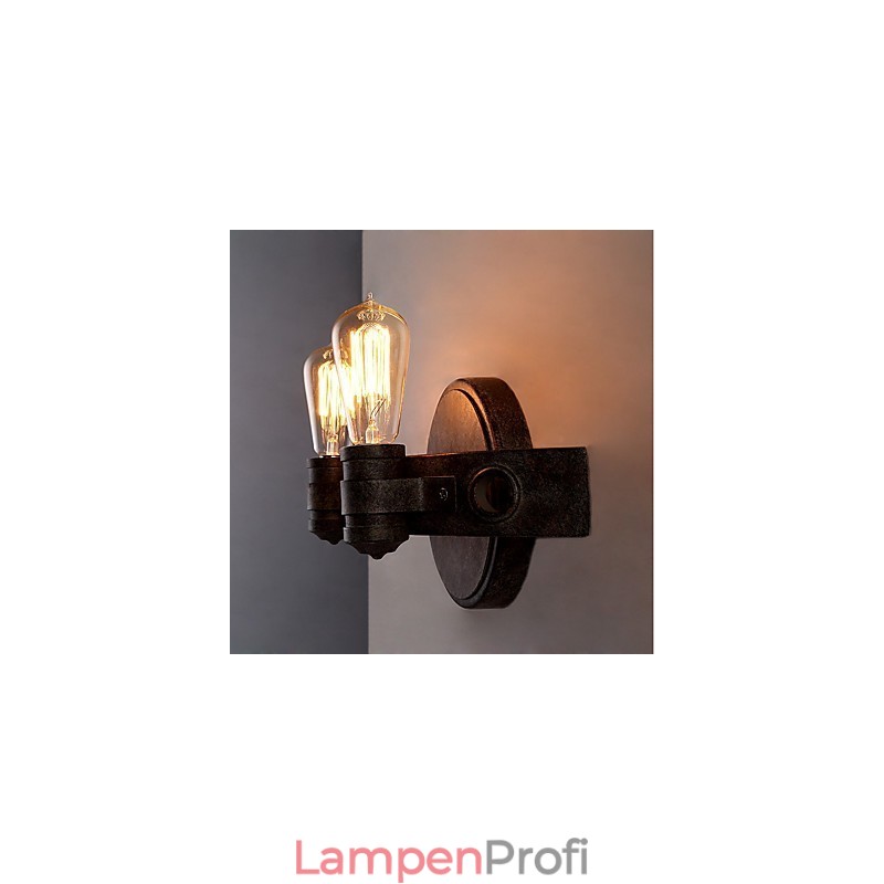 Loft-Stil Vintage Industrielle kreative Persönlichkeit Metall Wandleuchte für die Kaffeestube Bar Foyer schmücken Wandbeleuchtung