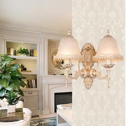 Vintage Galvanisiertes Feature Downlight Wandleuchten Wandleuchte