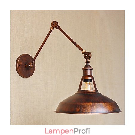 Langer Arm Halb rostig Industriell Retro Nostalgisch Versenkbare Klappwandleuchter Wandleuchte Langer Arm Halb rostig Industriell Retro Nostalgisch Versenkbare Klappwandleuchter Wandleuchte