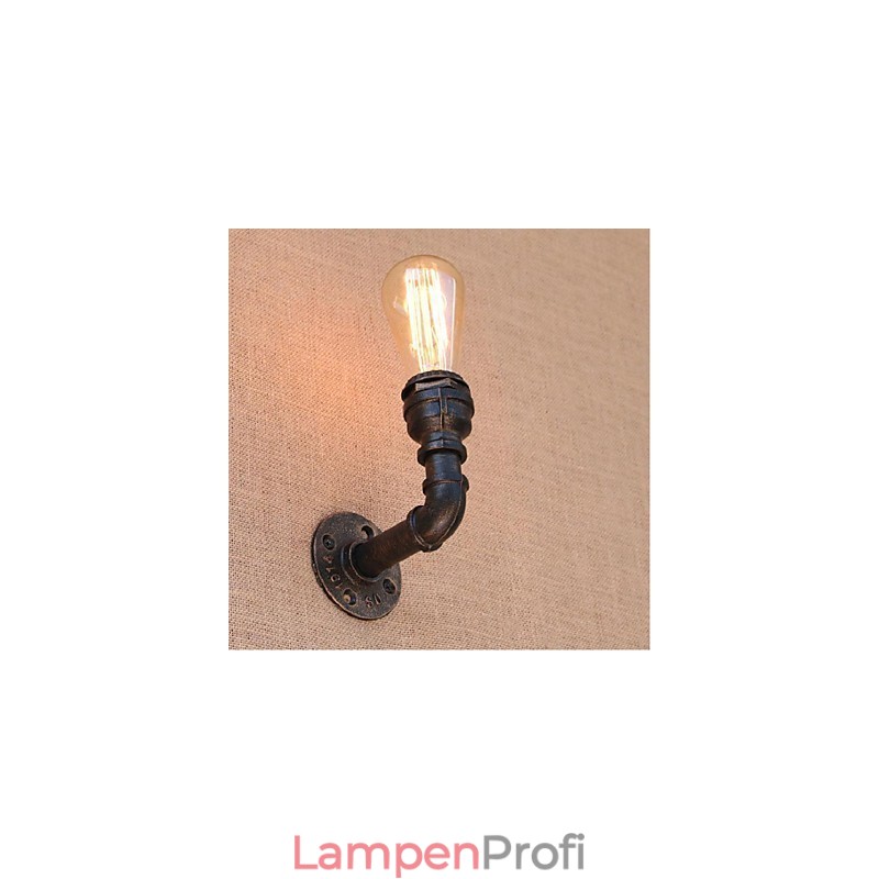 Nostalgie Einfache Wasserpfeife Dekorative Kleine Wandleuchte Wandleuchte