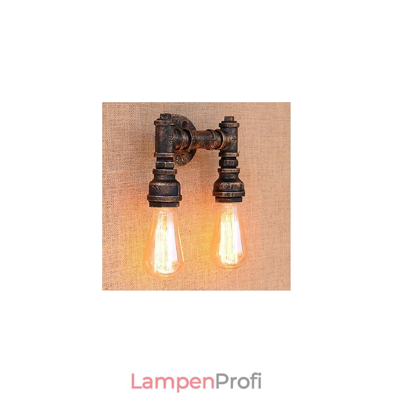 Nostalgie Einfache Wasserpfeife Dekorative Kleine Wandleuchte Wandleuchte