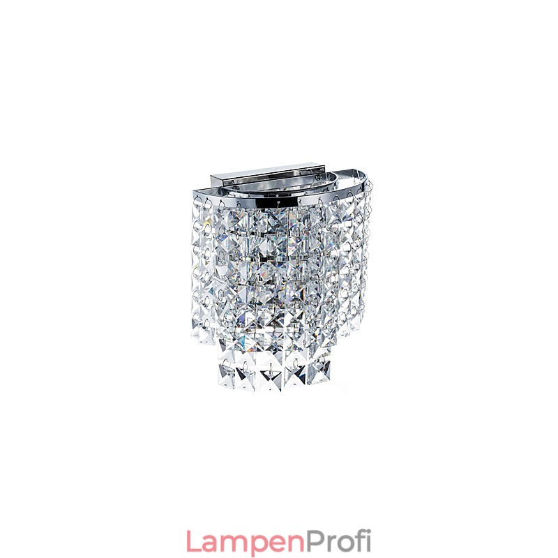 Moderne zeitgenössische galvanisierte Funktion für Kristall-Downlight-Wandleuchten Wandleuchte