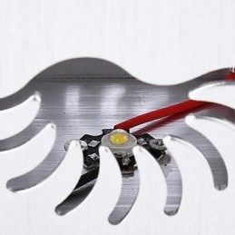 Moderne zeitgenössische galvanisierte Funktion für Umgebungslicht Wandleuchten WandleuchteV