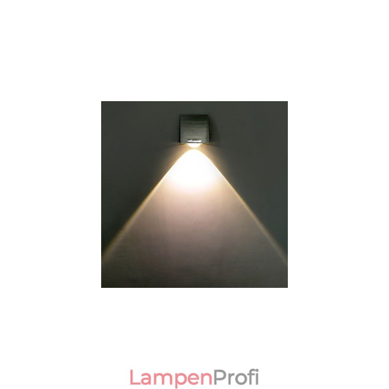 Modernes zeitgenössisches Gemälde für Wandleuchten im Mini-Stil mit GlühbirnenV