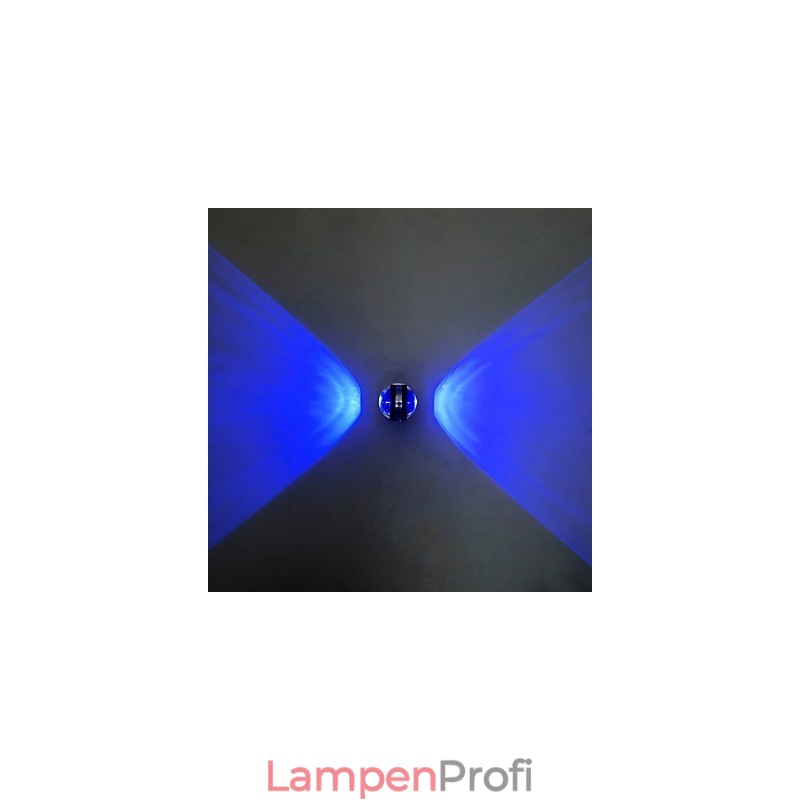 Modernes zeitgenössisches Gemälde für Doppelkristalllampe im Mini-StilV