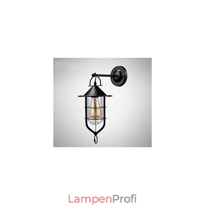 Europäischen stil wand lampe balkon gang außen lampe retro industriellen wind bar hof treppe