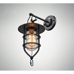Europäischen stil wand lampe balkon gang außen lampe retro industriellen wind bar hof treppe