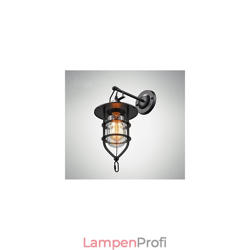 Europäischen stil wand lampe balkon gang außen lampe retro industriellen wind bar hof treppe