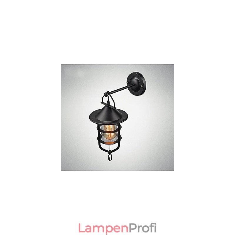Europäischen stil wand lampe balkon gang außen lampe retro industriellen wind bar hof treppe