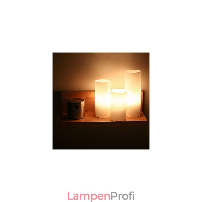 Holz Wandleuchter 3 Lichter Country