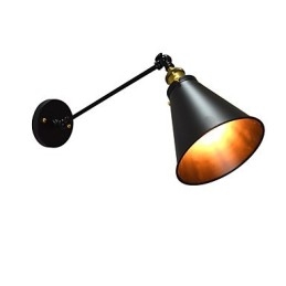 Buzz Paint Einzelwand Eisen Wandleuchte Dumme schwarze Lichtschwertlampe an der Wand