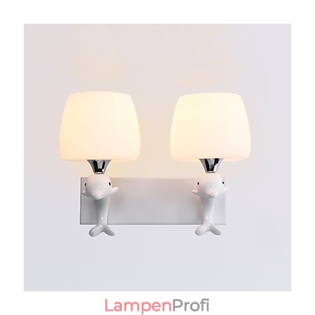 Moderne zeitgenössische Malerei Funktion für Augenschutz Umgebungslicht Wandleuchten Wandleuchte