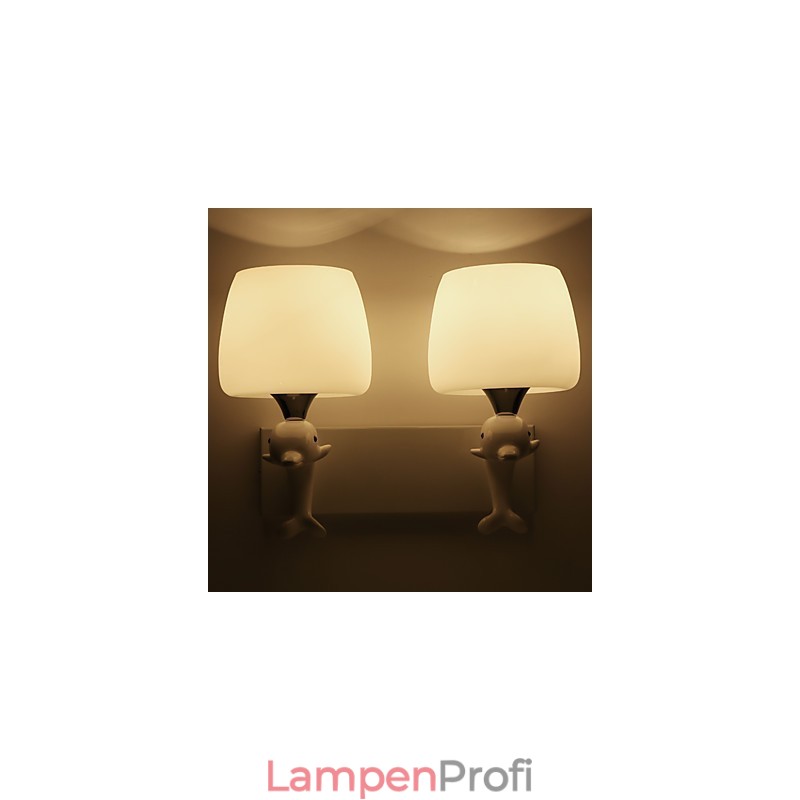 Moderne zeitgenössische Malerei Funktion für Augenschutz Umgebungslicht Wandleuchten Wandleuchte